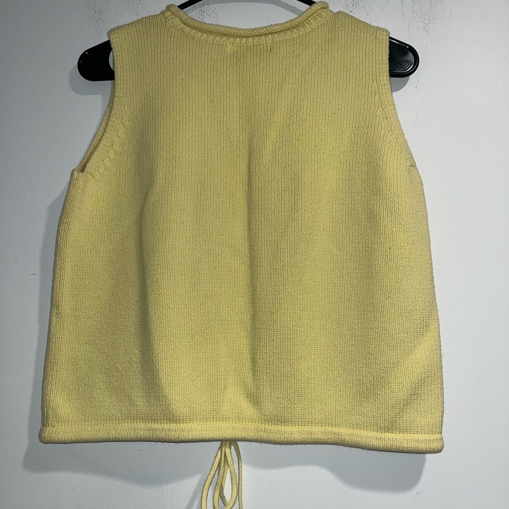 PETITE SOPHISTICATE drawstring hem sleeveless swe… - image 3